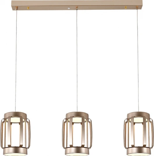 V000156L Подвесной светильник с таймером (14027/6P Gold) Indigo Capsula V000156L (LED, 220V, пульт управления, на проводе)