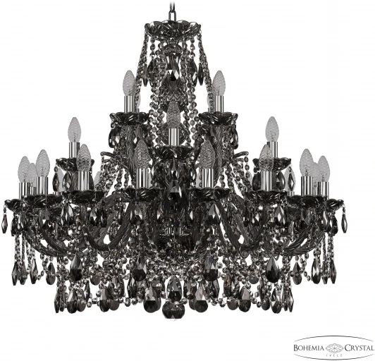 1411/16+4+4/300 Ni M731 Подвесная люстра Bohemia 1411 1411/16+4+4/300 Ni M731