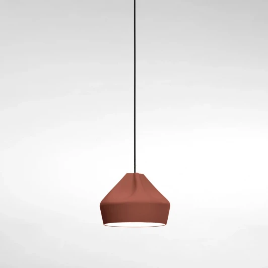 A636-403-4135-27K Подвесной светильник Pleat Box 24 LED терракотово-белый Marset A636-403-4135-27K (094638)