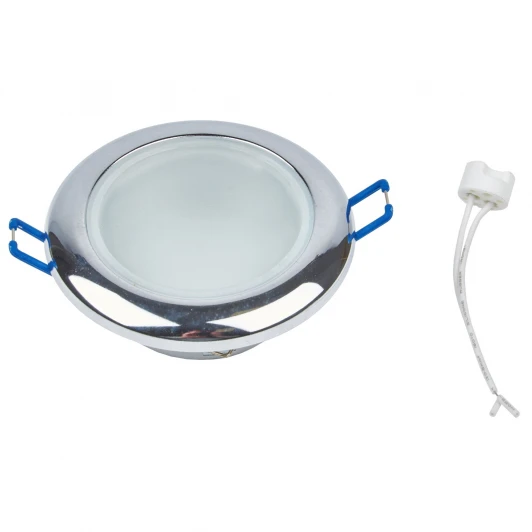 DLS-A201 GU5.3 IP44 CHROME Встраиваемый точечный светильник Fametto Arno DLS-A201 GU5.3 IP44 CHROME (220V, круглые)