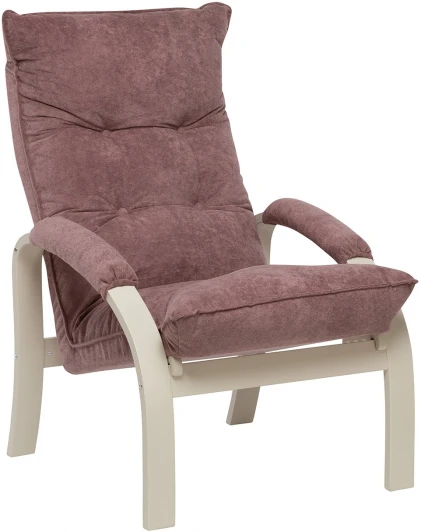 4687206265004 Кресло-трансформер Leset Левада (Фанера,Березовый шпон,Металл,Велюр/Слоновая кость) арт.4687206265004