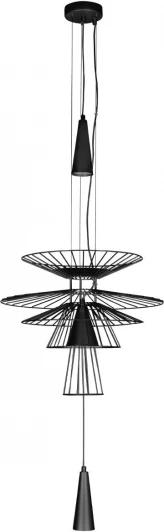 10141/400 Black Подвесной светильник Loft It Star 10141/400 Black (220V, на проводе, круглые, летающая тарелка)