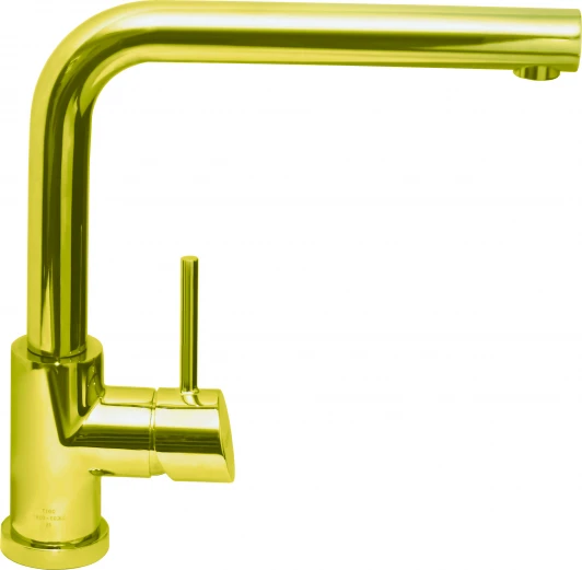 1134846 Смеситель Alveus Fluid Monarch 1134846 для кухонной мойки, gold
