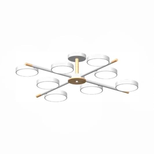 L3209-860 WH Потолочная люстра светодиодная на штанге LED4U LED4U L3209-860 WH