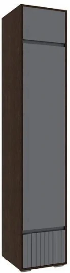 593721 Шкаф Роут (Роут венге / графит софт) Woodville арт.593721