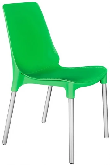 24496 Стул GENIUS (mod 75) / 2 шт. в упаковке Tetchair (Металл,Пластик/Зеленый) арт.24496