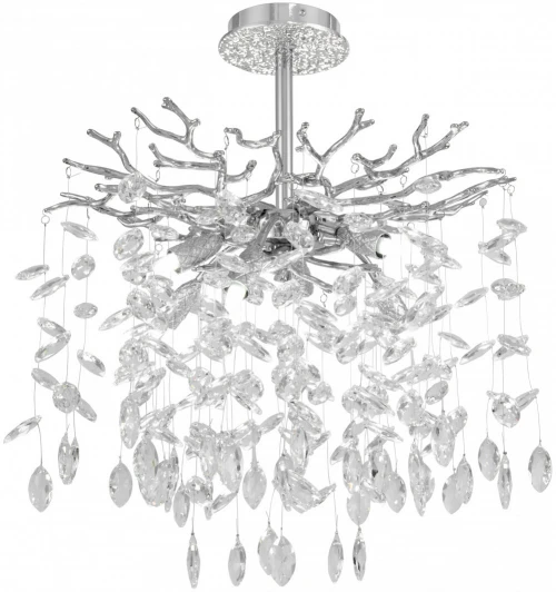 23111.460.6.E14.B CR Потолочная люстра хрустальная на штанге Arte Milano Milano-1 23111.460.6.E14.B CR (220V)