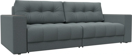 128384 Диван прямой с декором Лига-049 НПБ Лига Диванов (Рогожка) арт.128384