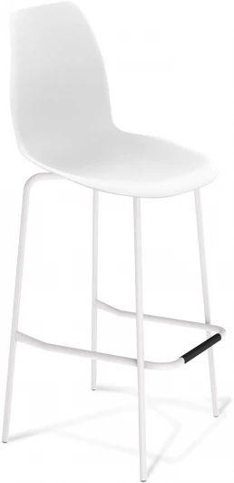 9898526223 Стул барный SHT-ST29/S29 белый/белый муар Sheffilton 9898526223