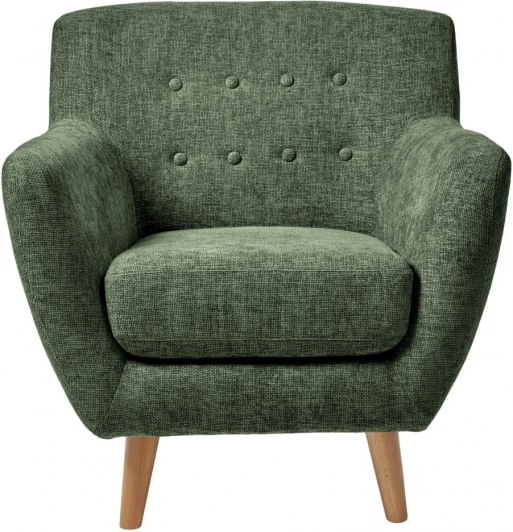 RF 0849 Кресло Bradexhome Picasso зелёный, шенилл