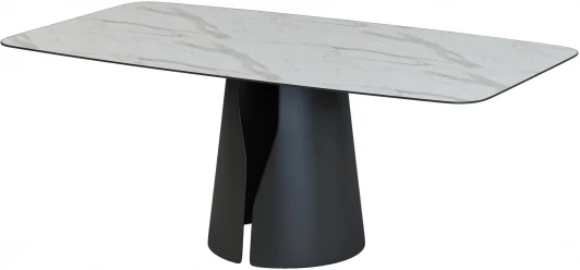 Н0000038721 Стол овальный Top Concept GIO 180, керамика матовая, белая