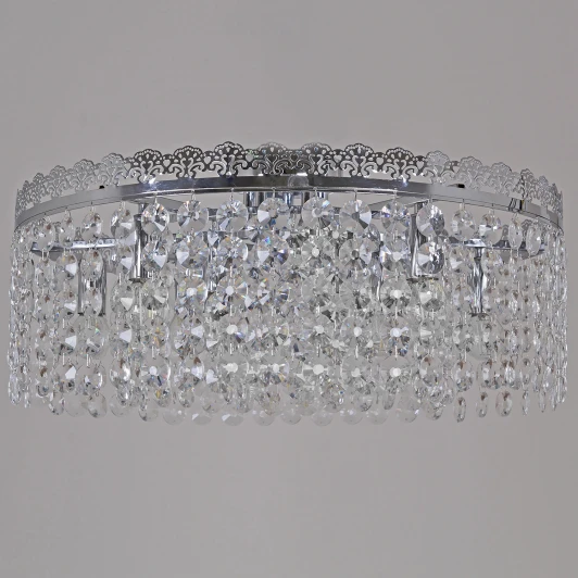 90330-0.3-10 CR Потолочная люстра хрустальная Reluce 90330-0.3-10 CR (220V)