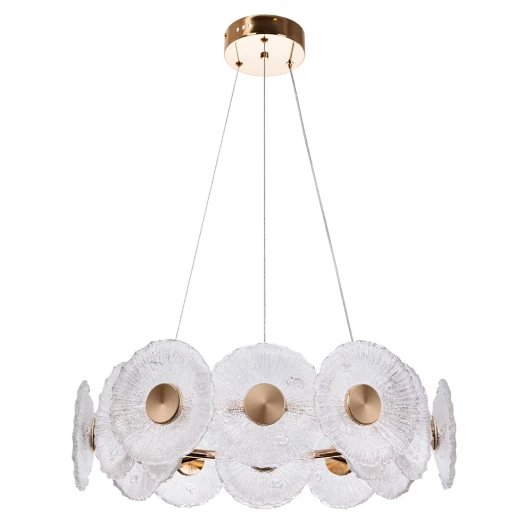 A2097LM-90GO Подвесная люстра Arte Lamp A2097LM-90GO Cherish (LED, 220V, пульт управления, на тросе)