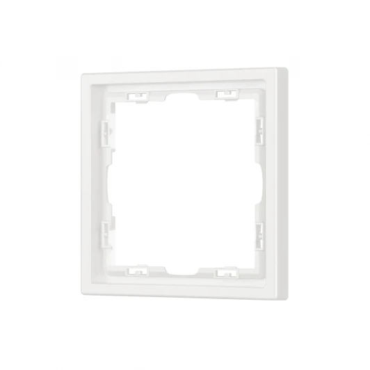 054211 Рамка пластиковая FRM-NOBE-SFPL-1-WH (Arlight) 054211