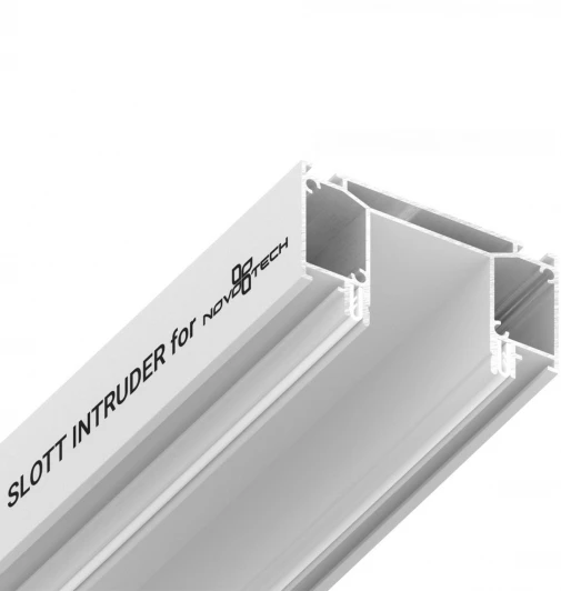 135190 Интрудер (профиль) для встраивания трёхфазного трека в натяжной потолок, длина 2м Novotech 135190