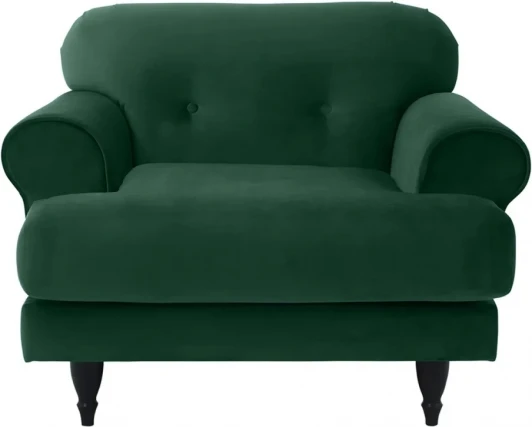 328712 Кресло Italia ОГОГО (арт.328712), (Ткань/Зеленый)