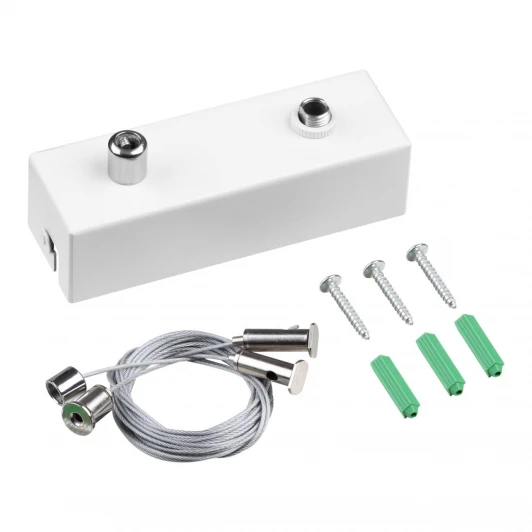 359614 Подвесной комплект с базой Novotech Fatto 359614 белый длина тросов 2 м IP20