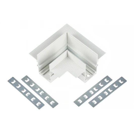 MT0200-CL-W Коннектор соединитель угловой встраиваемого шинопровода 48V MyFar Accessories for MagLine 23 MT0200-CL-W