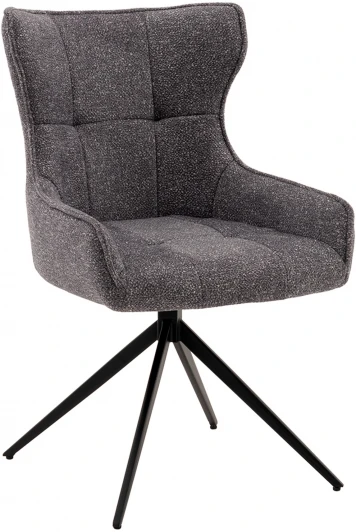 УТ000040557 Стул Stool Group Carlene вращающийся серый арт.УТ000040557