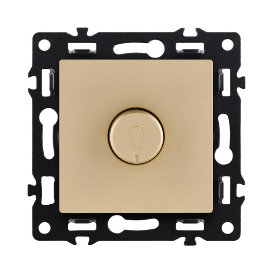 AS-023GD Светорегулятор для светодиодных ламп 200W золотой Kollinger Asthetik AS-023GD