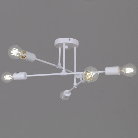 01648-0.3-06 WH Потолочная люстра на штанге Reluce 01648-0.3-06 WH