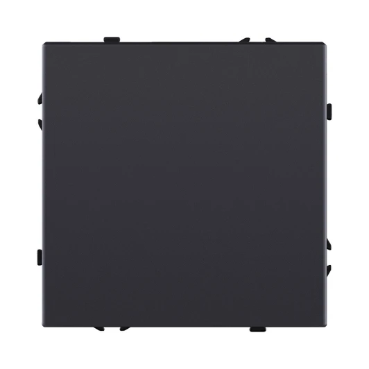 EC-006BK Выключатель кнопочный 1-клавишный 10А/250В черный матовый Kollinger Eclipse EC-006BK