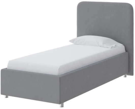 1925117 PROxSON Кровать Олаф (Ткань: Рогожка Тетра Стальной) 80x200