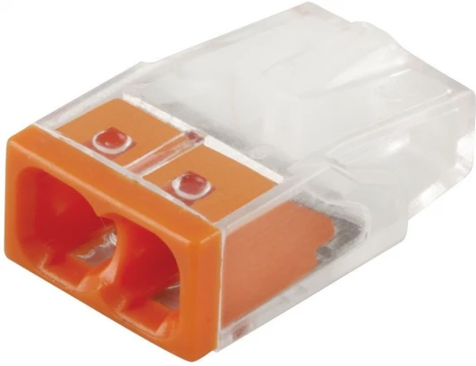 32412 Клемма пружинная 2-х проводная Stekker 32412