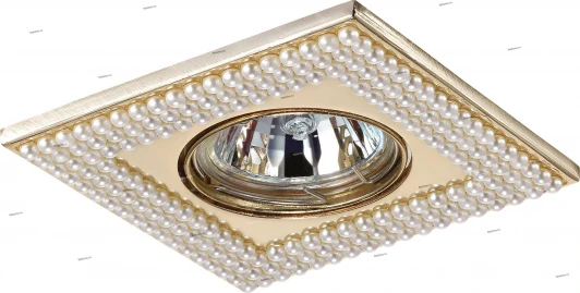 370145 Встраиваемый точечный светильник Novotech Pearl 370145