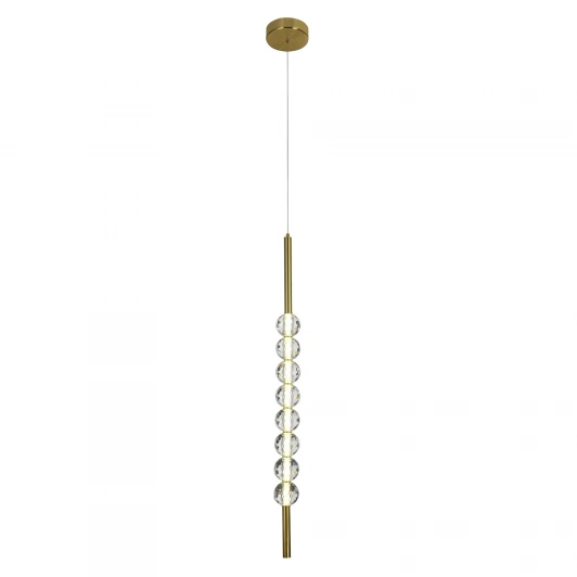 MS.88924.8 BS Подвесной светильник светодиодный хрустальный Modelux MODESTYLE MS.88924.8 BS