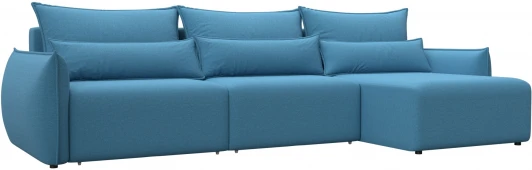 128662 Диван угловой Лига-051 НПБ Лонг угол универсальный Лига Диванов (Рогожка) арт.128662