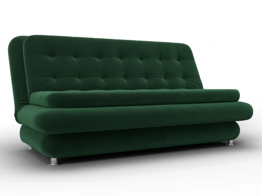 137617 Диван-книжка Лига-123 (Металл,ЛДСП,Брус,Доска,Велюр/Зеленый) Лига Диванов 137617