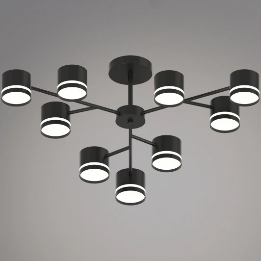 97730-0.3-09 GX53 BK Потолочная люстра на штанге Reluce 97730-0.3-09 GX53 BK