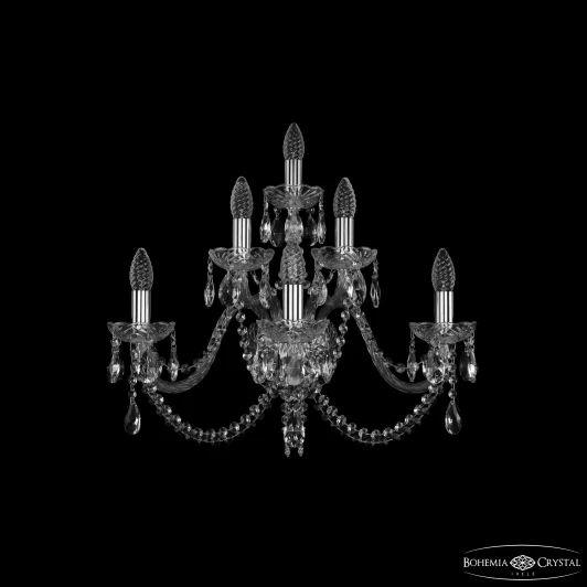 1402B/3+2+1/240 Ni Бра Bohemia 1402 1402B/3+2+1/240 Ni