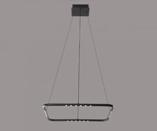 08557-60*60,19 Подвесной светильник диммируемый Kink Light Магни 08557-60+60,19 черный Led 24W с пультом ДУ (220V, на тросе)