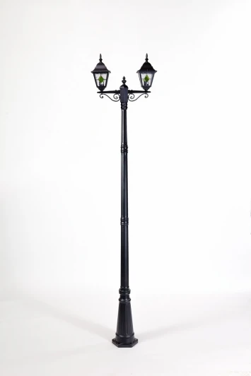 79910MAlgG 18 Bl Наземный фонарь Oasis Light QUADRO M lead GLASS 79910MAlgG 18 Bl