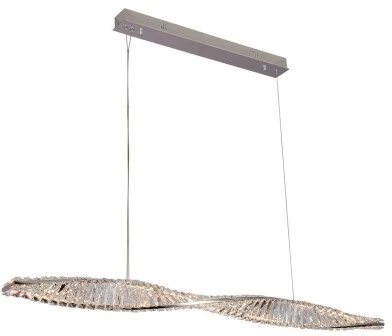 8244N/120 chrome Подвесной светодиодный светильник Newport 8240 8244N/120 chrome (220V, на тросе)