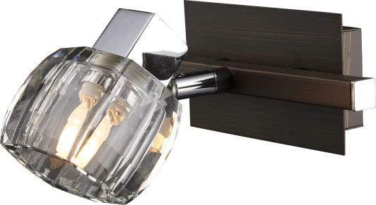 422-01-11 chrome + wengue Спот N-Light 422 422-01-11 chrome + wengue