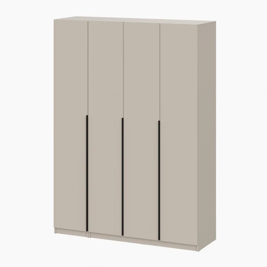 Н00187771 Шкаф распашной с наполнением Арника (9 полок + штанга) ШК 5, Меланж