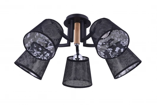 535/5PL Потолочная люстра Escada Black ART 535/5PL