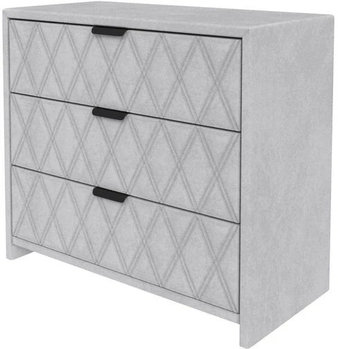 2029256 PROxSON Комод Side (Ткань: Велюр Teddy Стальной) 94x45