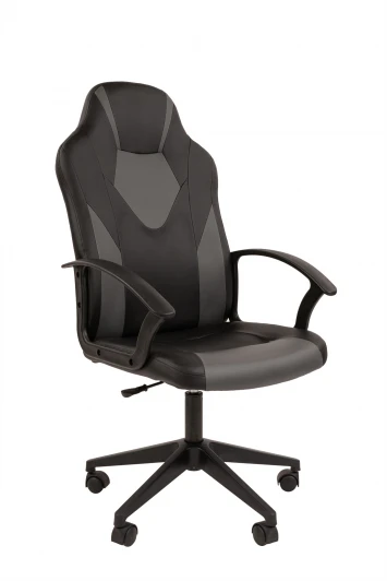Стандарт СТ-17 Гейм Кресло Стандарт СТ-17 Гейм Россия экопремиум черн/серый