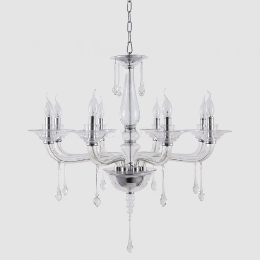MONICA SP8 CHROME/TRANSPARENT Crystal Lux Monica SP8 CHROME/TRANSPARENT