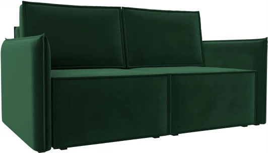121896 Диван прямой Либерти мини (Зеленый/Велюр) Лига Диванов арт.121896