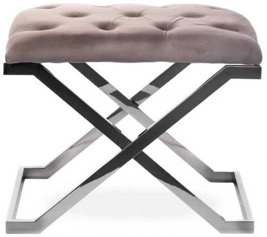 MYB-20S Банкетка-оттоманка хром MY iNTERNO Milan MYB-20S