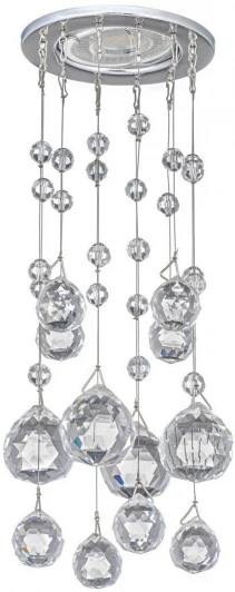 Osimo GU10.5.14.8.204 N Встраиваемый светильник хрустальный Dio D'Arte Osimo Nickel GU10.5.14.8.204 N