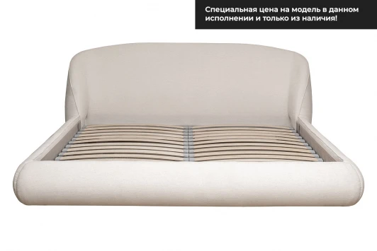 Palazzo-180-Natur Ecru Кровать Palazzo 180 без мех.шенилл экрю Natur Ecru 215*240*90см Garda Decor