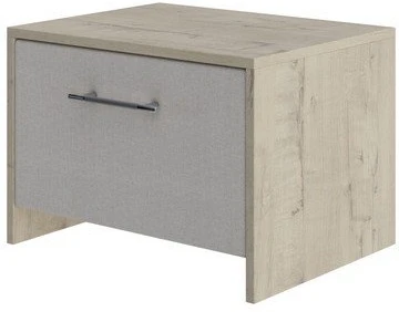 1939620 PROxSON Тумба Varna (ЛДСП+ткань Бунратти/Savana Milk (молочный)) 51x40