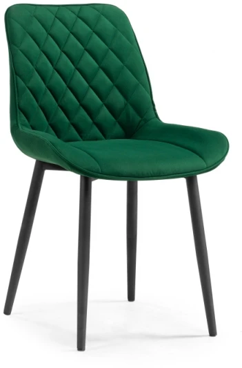 517110 Стул Седа ромб зеленый / черный 517110 Woodville