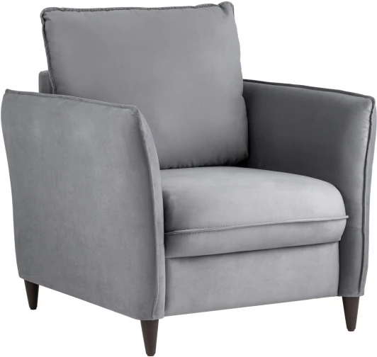 УТ000036303 Кресло велюр серый Stool Group Говард УТ000036303